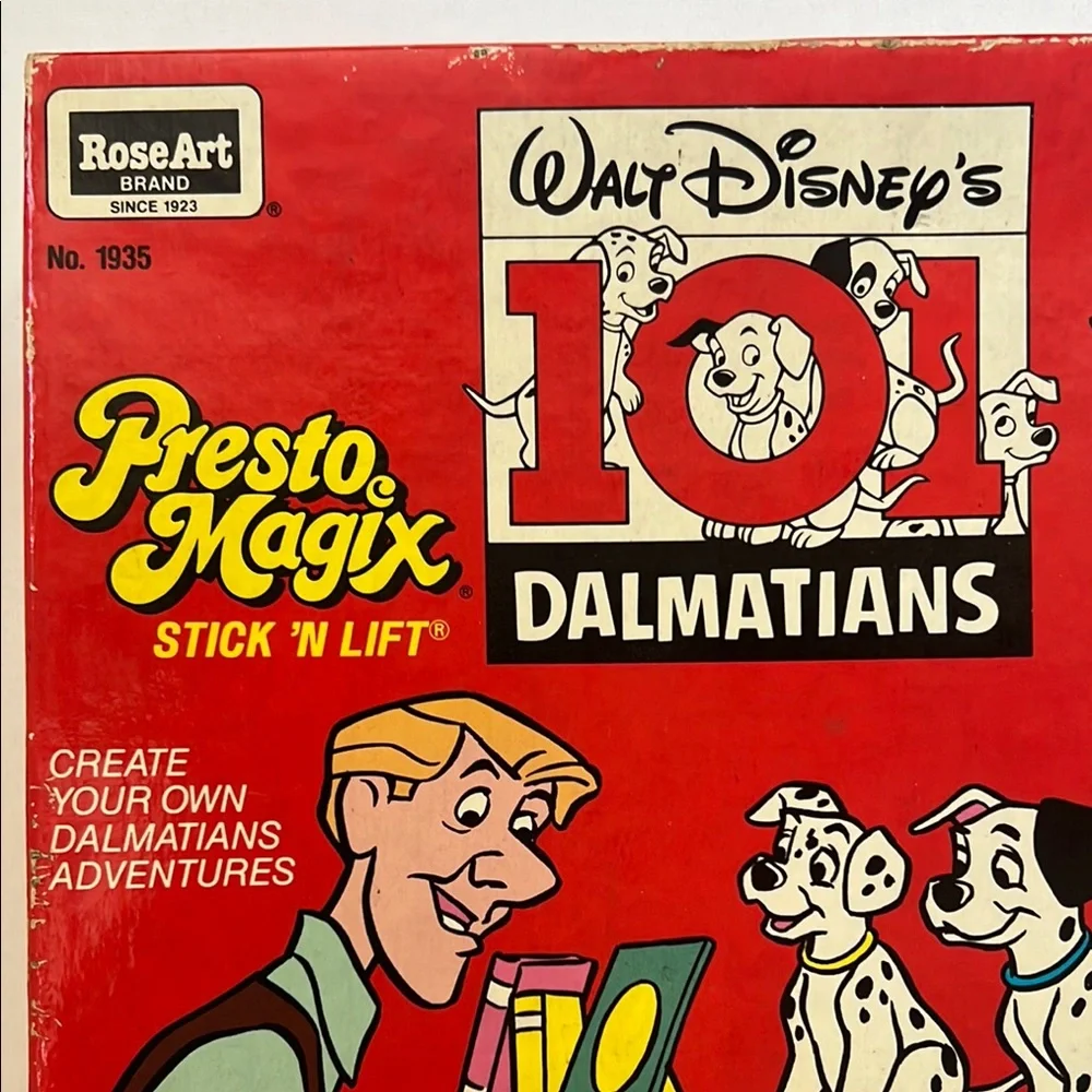 Vintage 101 Dalmatians Presto Magix Stick 'n Lift
